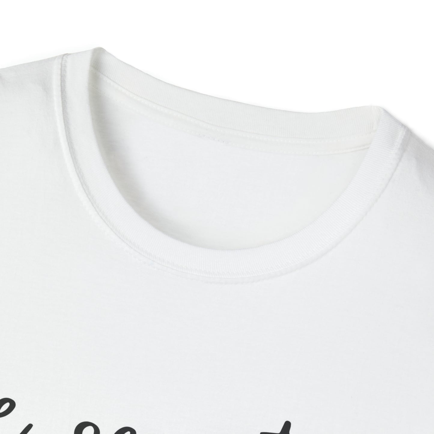 'THE SECRET TO HAPPINESS IS BEING PRESENT'. Relaxed, Soft T-Shirt