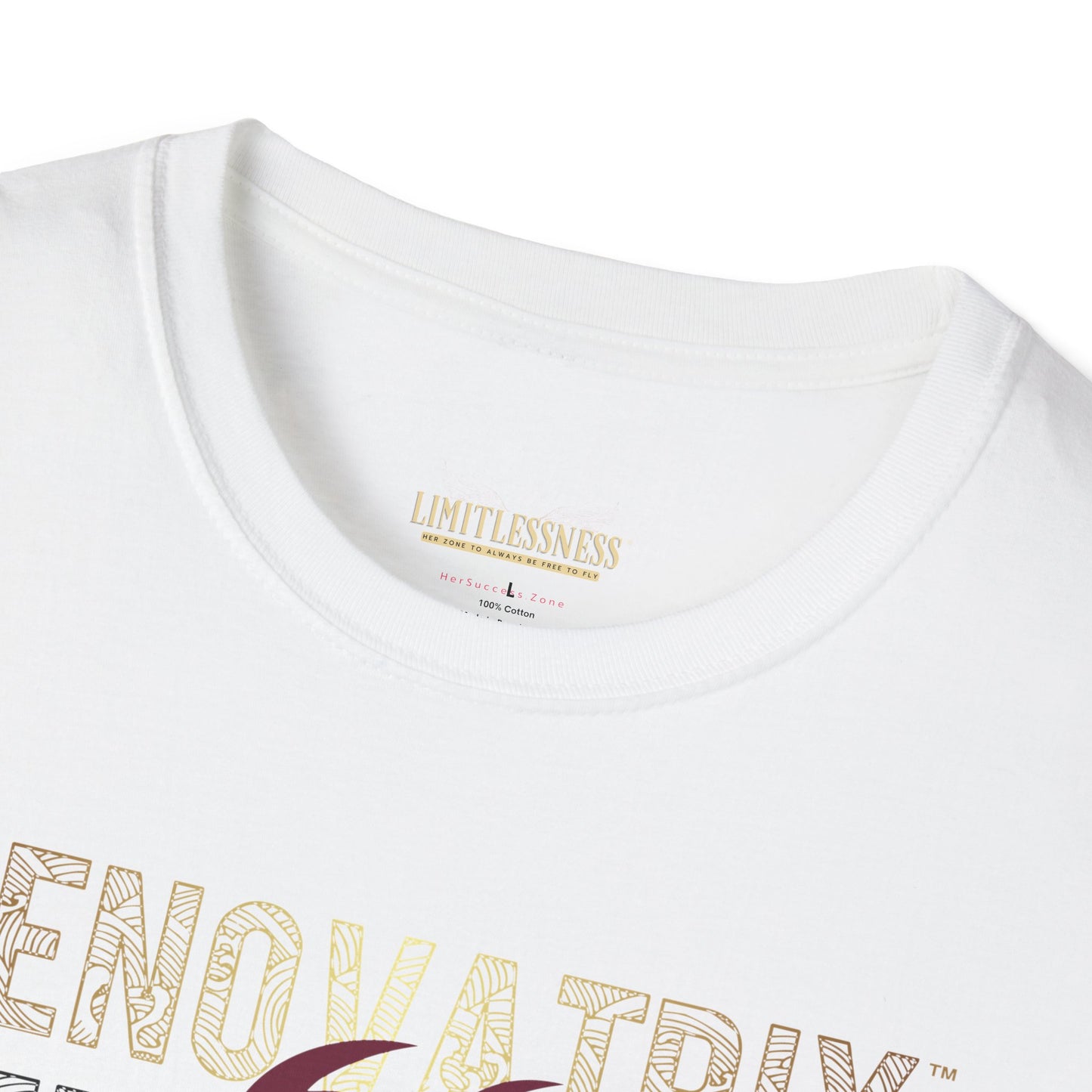 RENOVATRIX™ HIS WAY BACK TO WHOLENESS TSHIRT Blue Lion on Front
