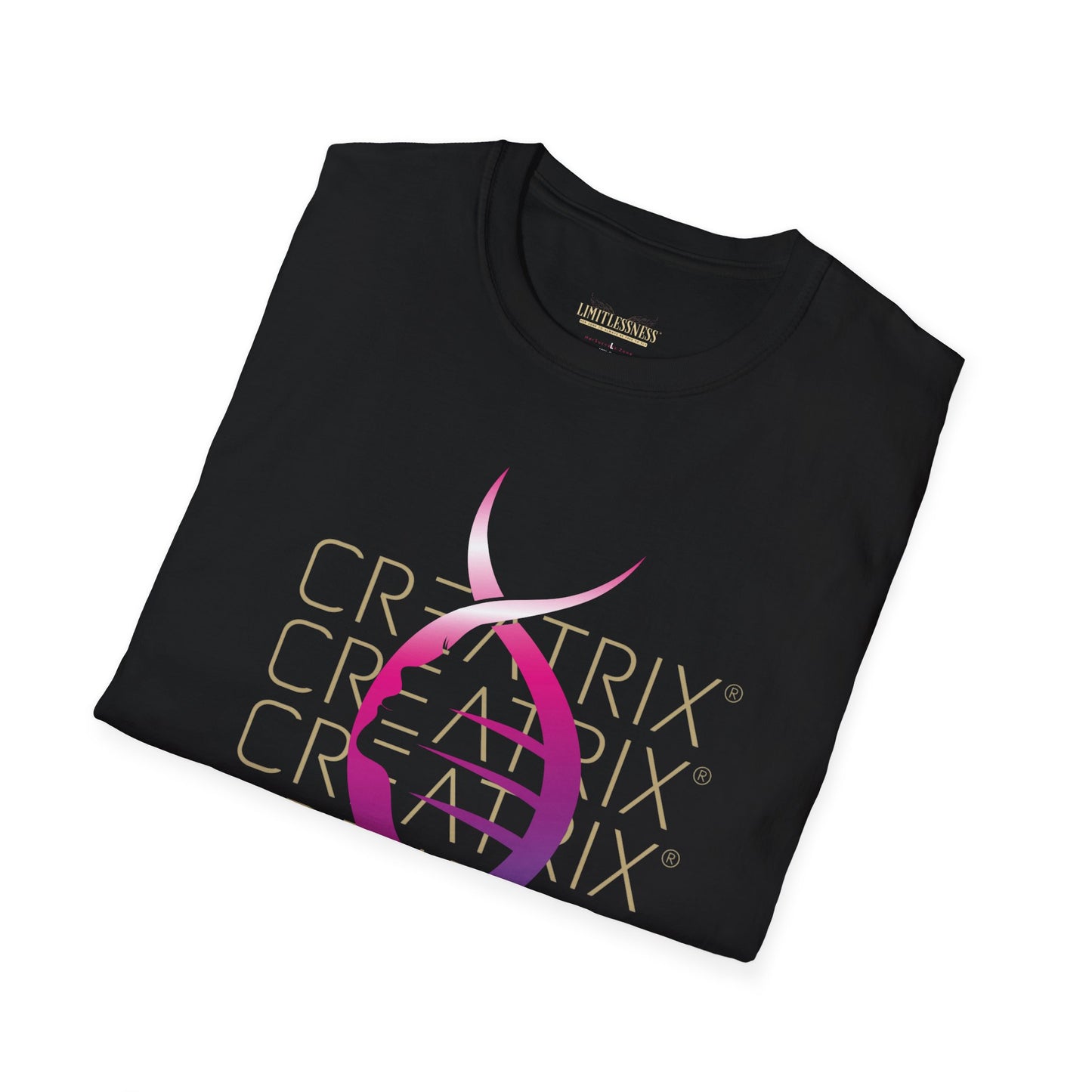 CREATRIX®, HER WAY BACK TO WHOLENESS TSHIRT with Creatrix logo on front
