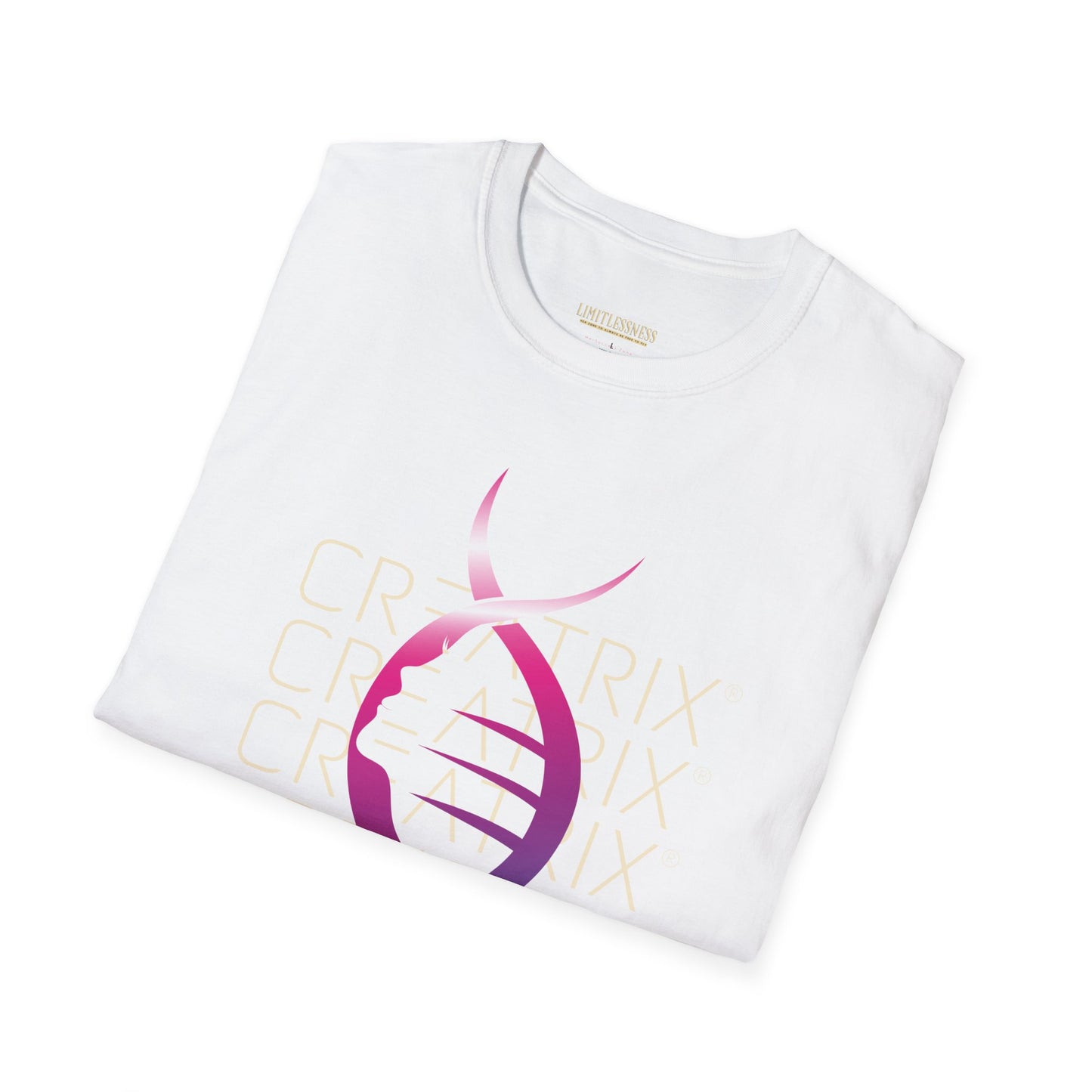 CREATRIX®, HER WAY BACK TO WHOLENESS TSHIRT with Creatrix logo on front