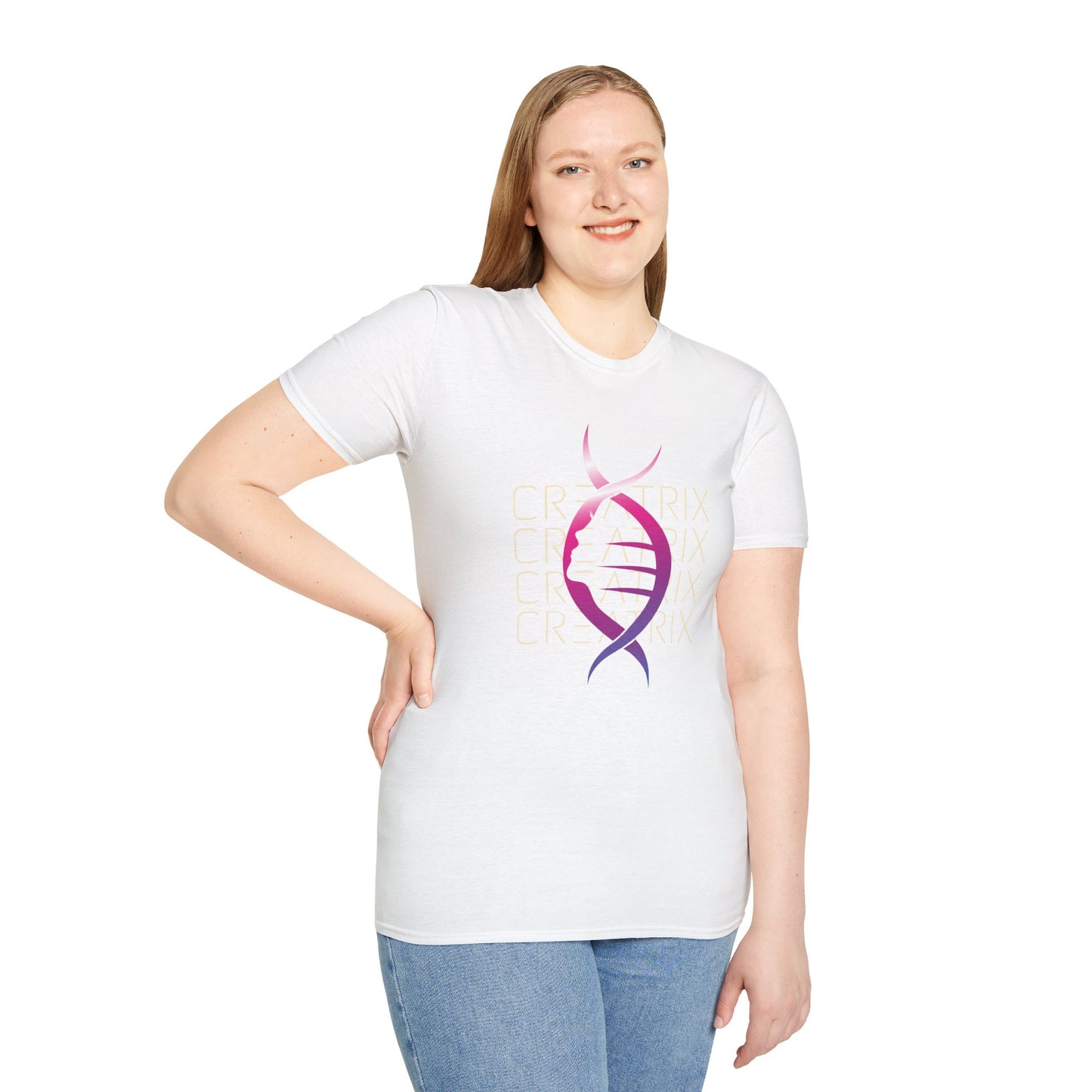 CREATRIX®, HER WAY BACK TO WHOLENESS TSHIRT with Creatrix logo on front