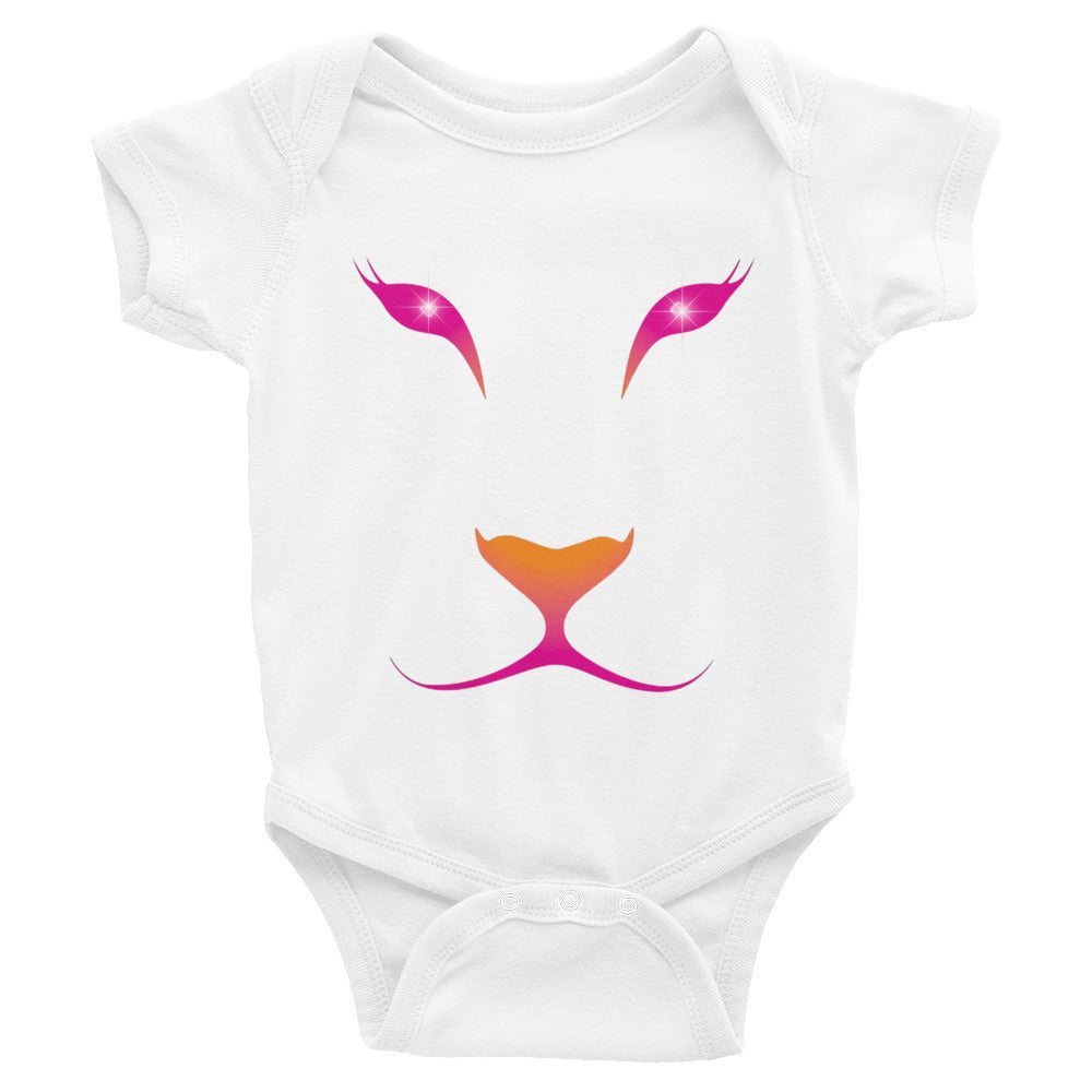 Baby's Romper (clip up) Lioness Her-Potentiality® Logo