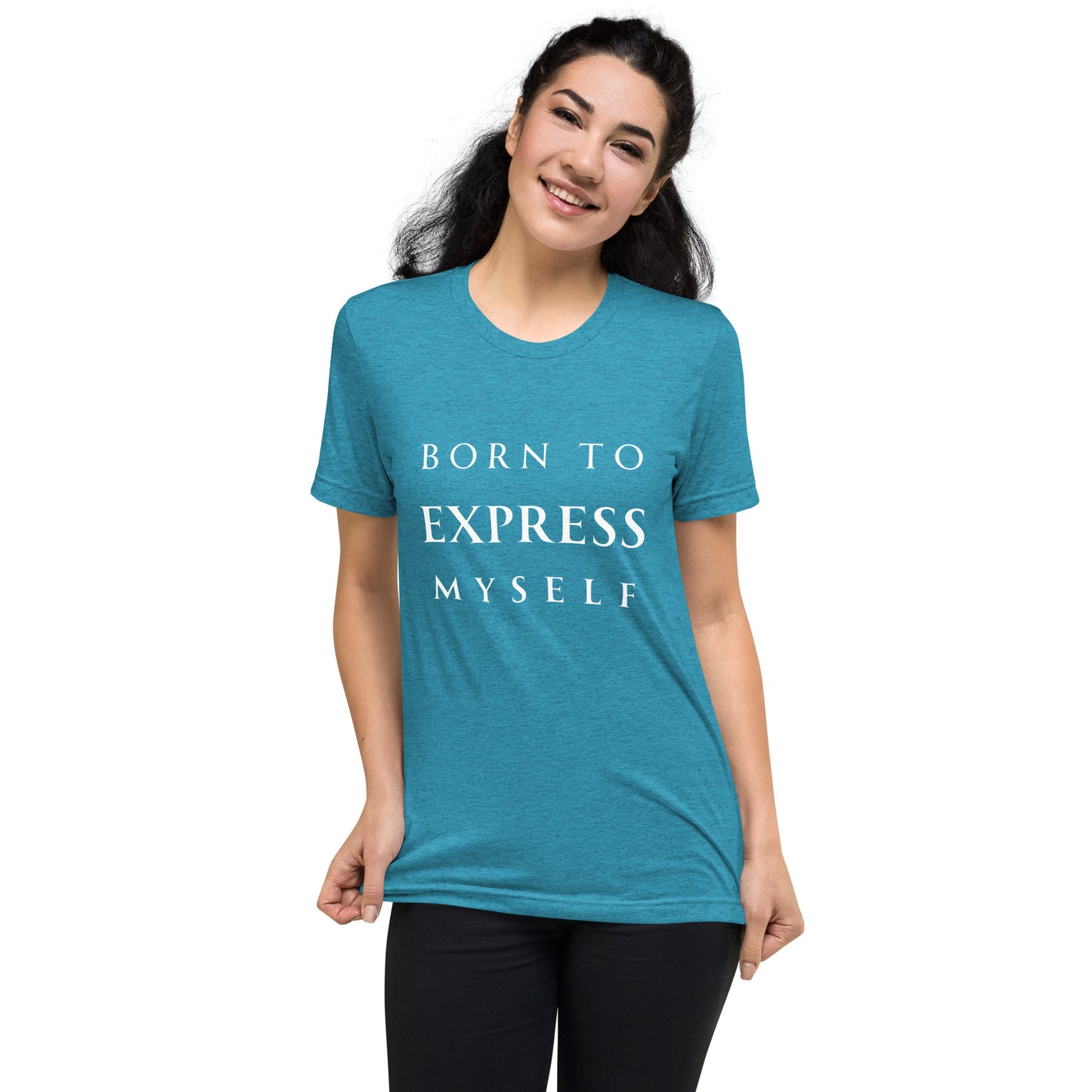 Born to Express Myself - Women's Short sleeve t-shirt