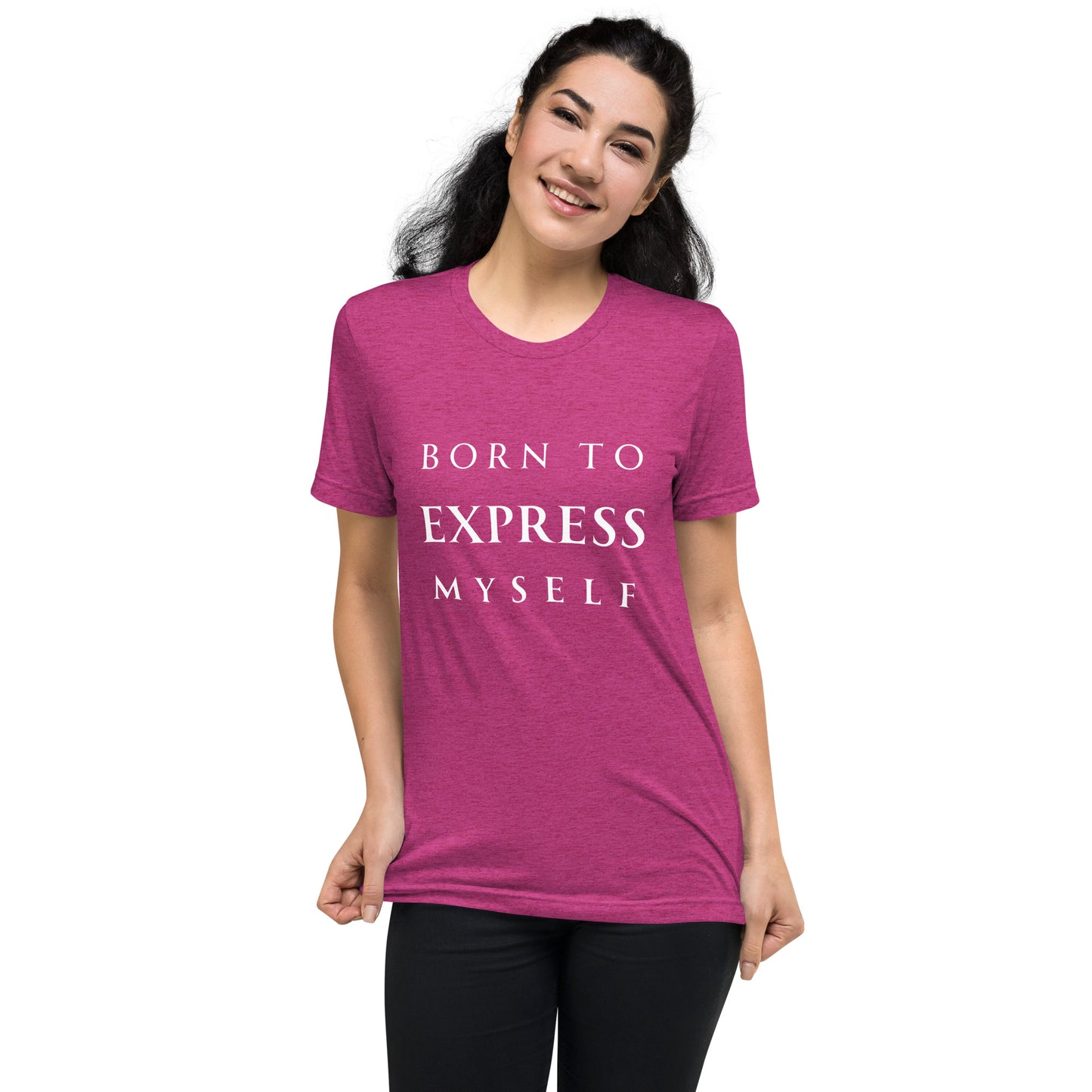 Born to Express Myself - Women's Short sleeve t-shirt