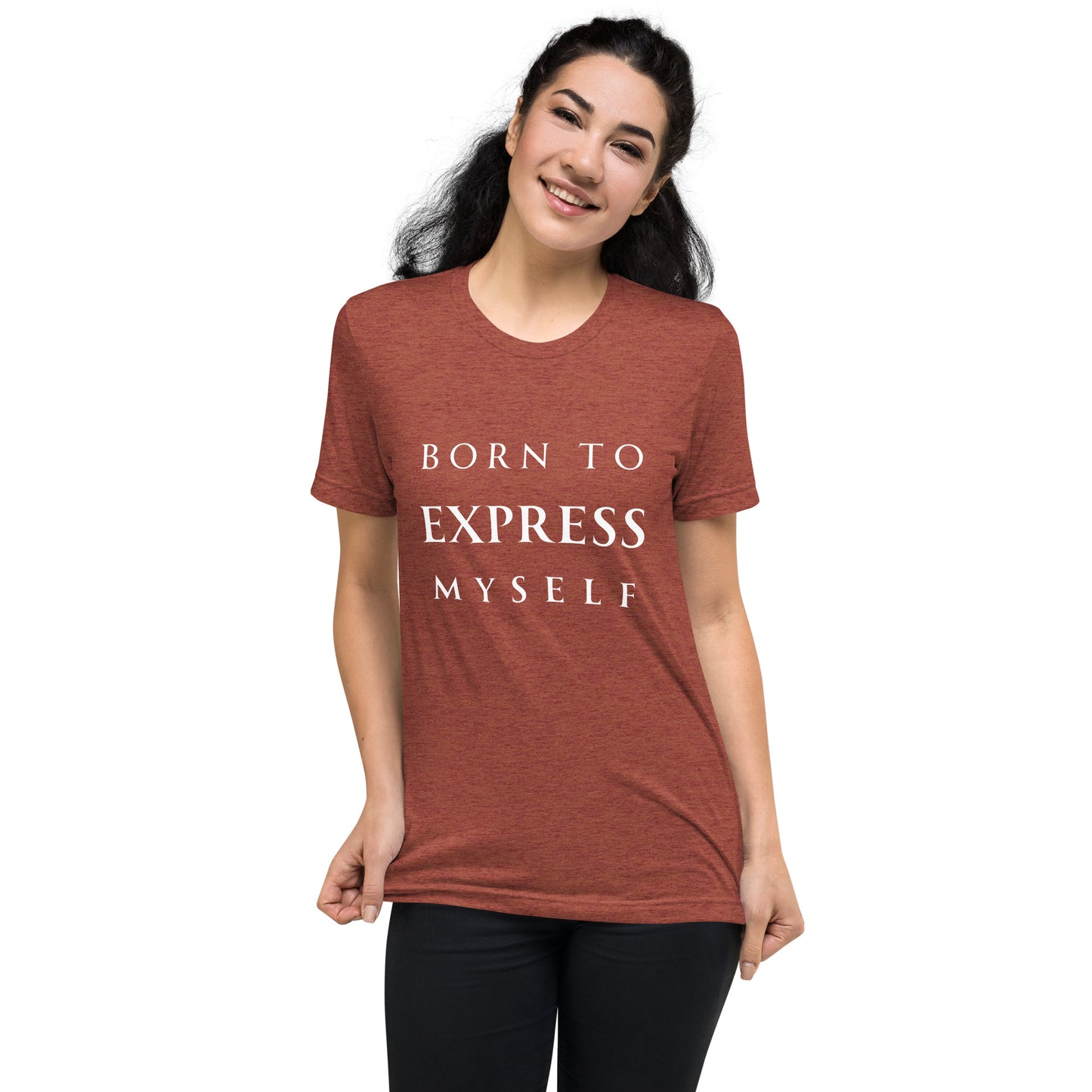 Born to Express Myself - Women's Short sleeve t-shirt