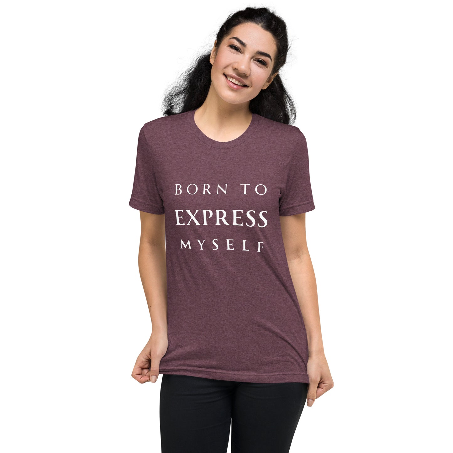 Born to Express Myself - Women's Short sleeve t-shirt