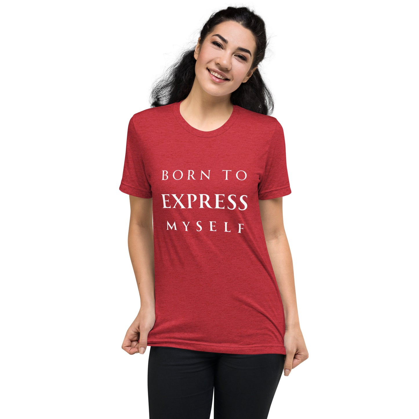 Born to Express Myself - Women's Short sleeve t-shirt