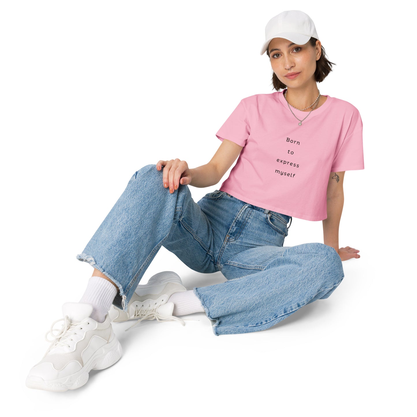 Born to Express Myself - Crop Top