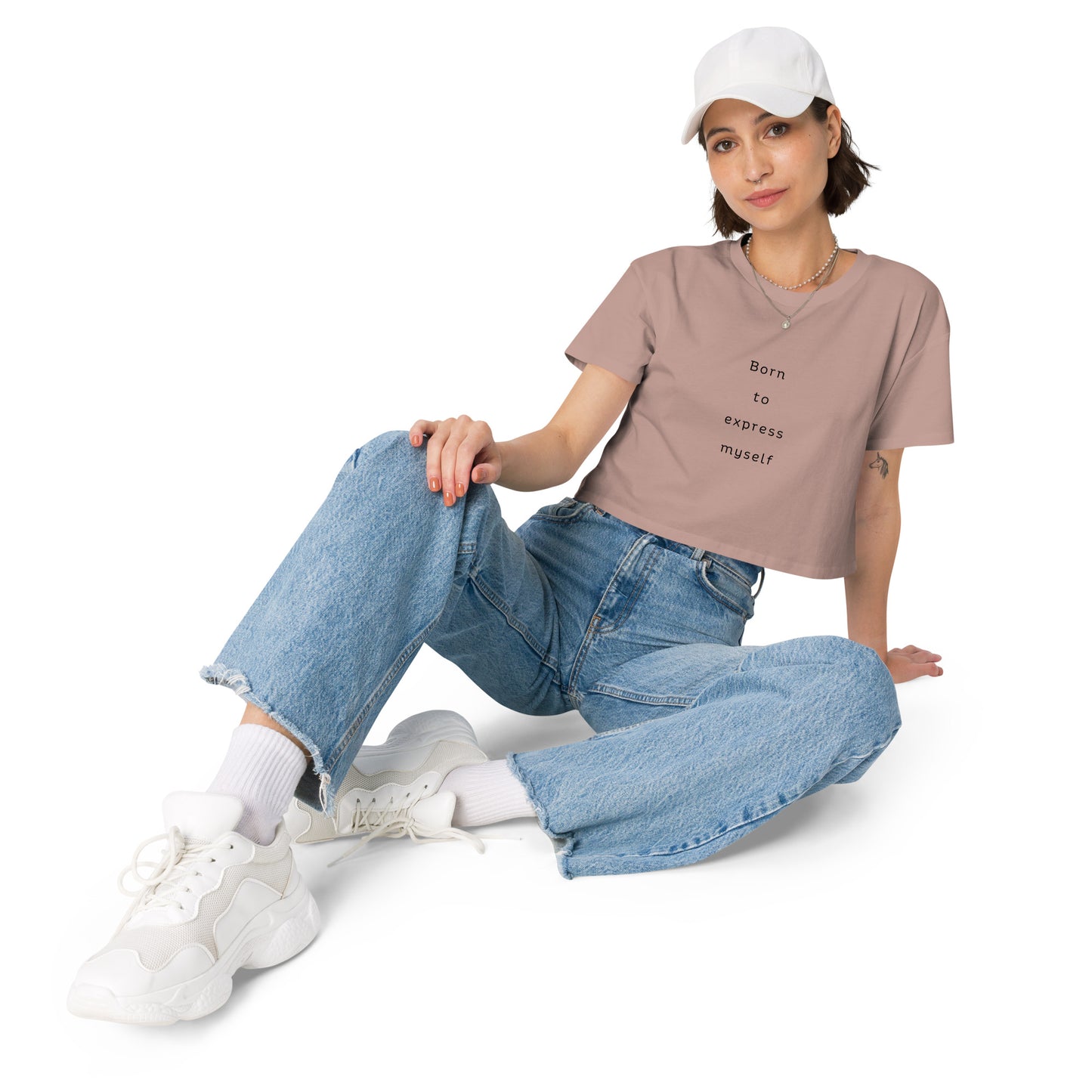 Born to Express Myself - Crop Top