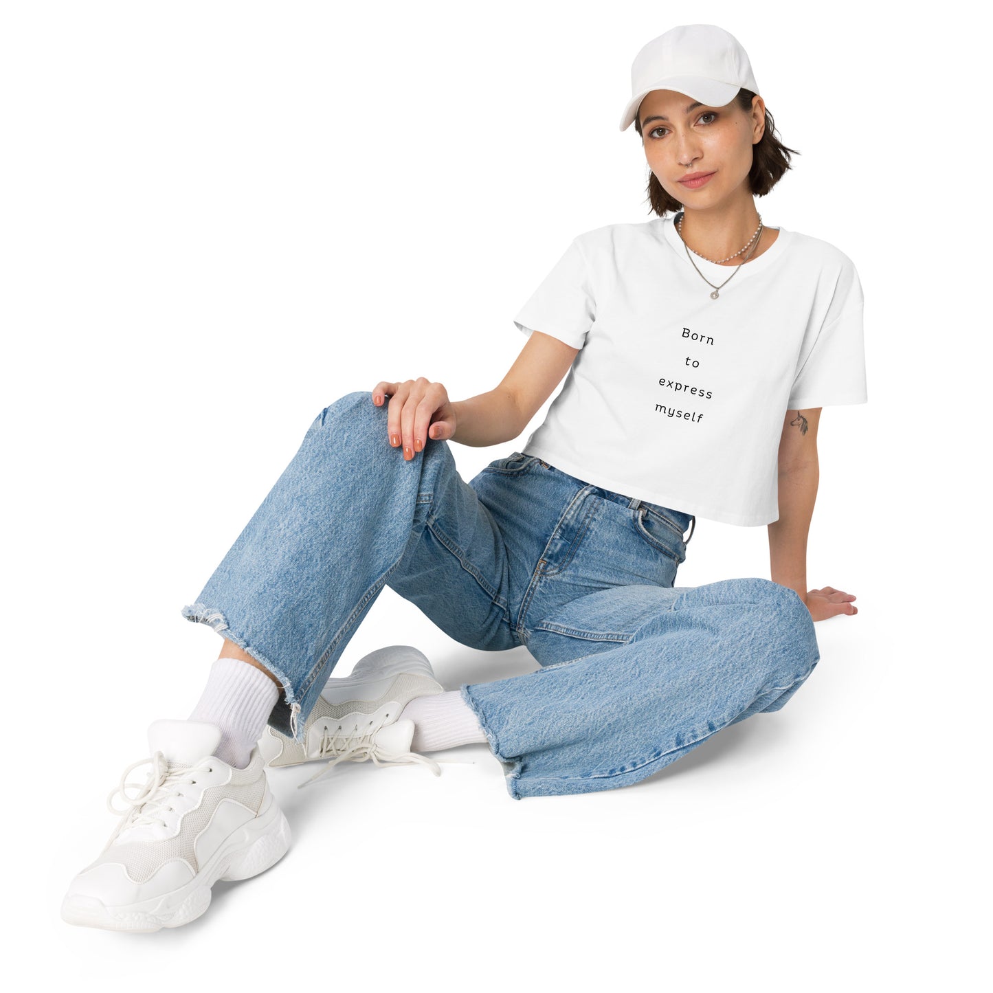 Born to Express Myself - Crop Top