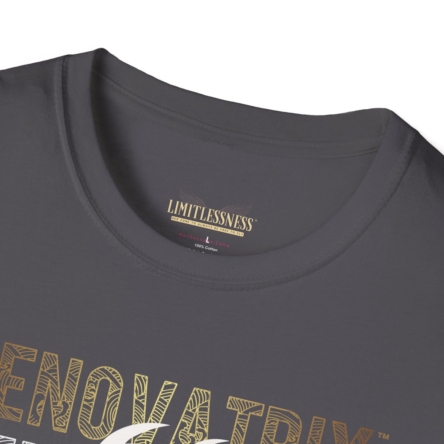 RENOVATRIX™ HIS WAY BACK TO WHOLENESS TSHIRT White Lion on Front