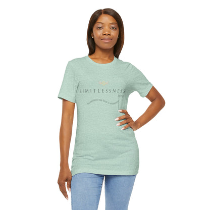 LIMITLESSNESS dot ZONE, The Painless Way Back to Wholeness, Unisex Short Sleeve Tee