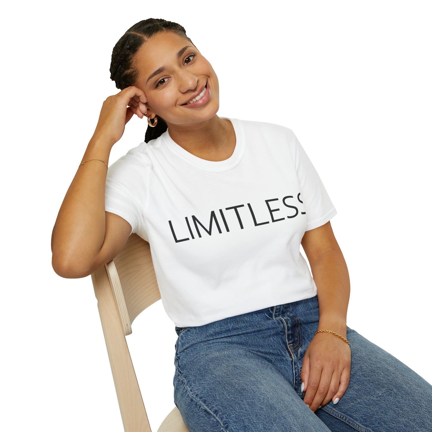 LIMITLESS for the Empowered Woman. Relaxed, Soft T-Shirt