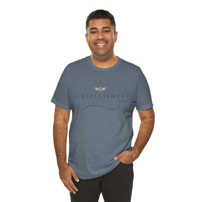 LIMITLESSNESS dot ZONE, The Painless Way Back to Wholeness, Unisex Short Sleeve Tee
