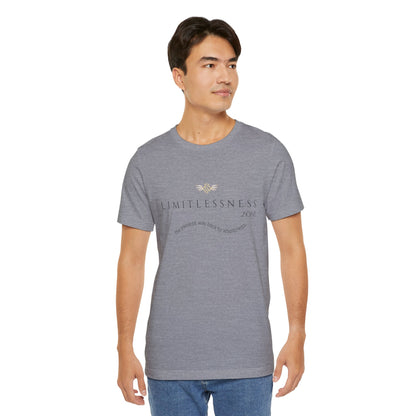 LIMITLESSNESS dot ZONE, The Painless Way Back to Wholeness, Unisex Short Sleeve Tee