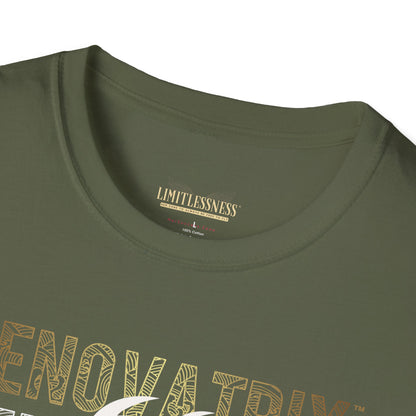 RENOVATRIX™ HIS WAY BACK TO WHOLENESS TSHIRT White Lion on Front