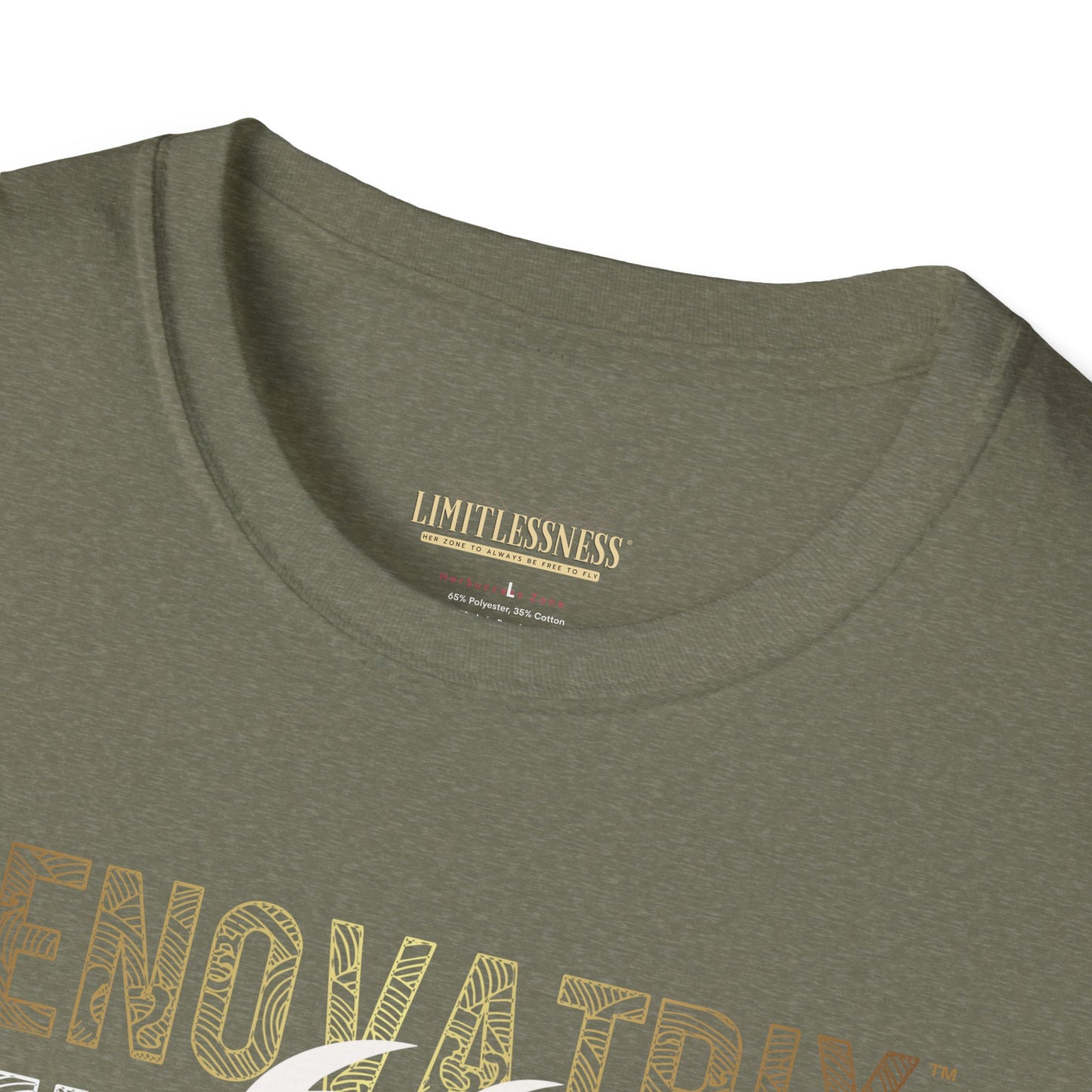 RENOVATRIX™ HIS WAY BACK TO WHOLENESS TSHIRT White Lion on Front