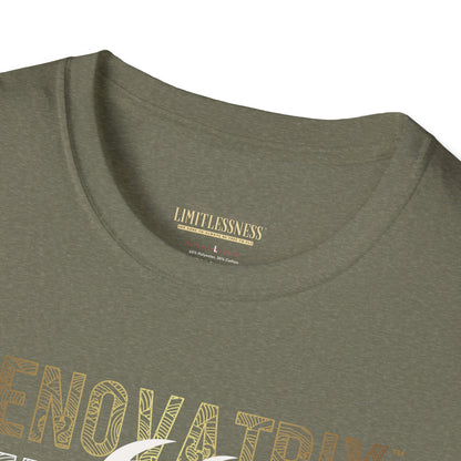 RENOVATRIX™ HIS WAY BACK TO WHOLENESS TSHIRT White Lion on Front