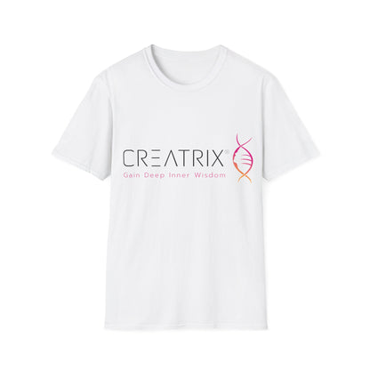 CREATRIX® GAIN DEEP INNER WISDOM White T-Shirt Printed Relaxed, Soft