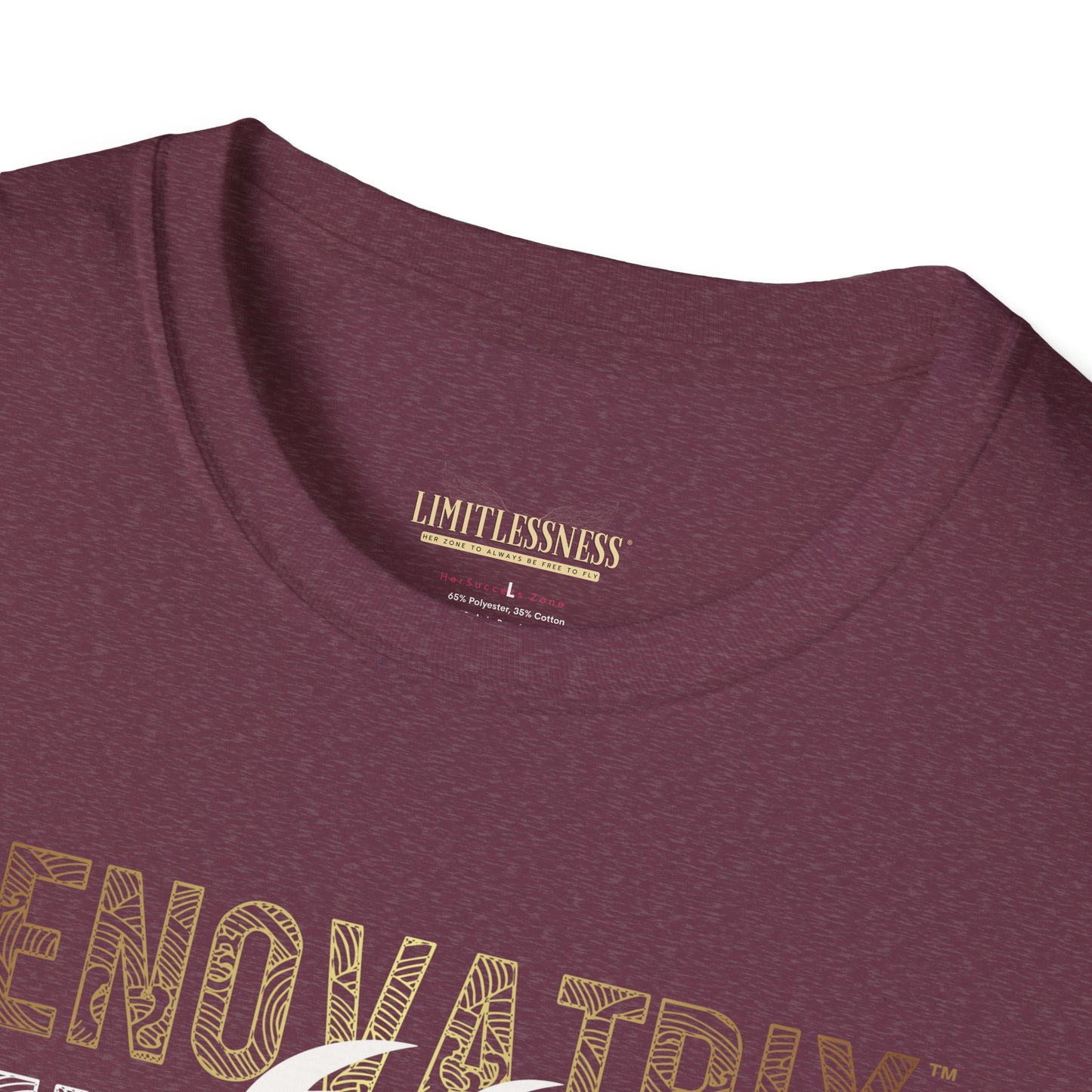 RENOVATRIX™ HIS WAY BACK TO WHOLENESS TSHIRT White Lion on Front
