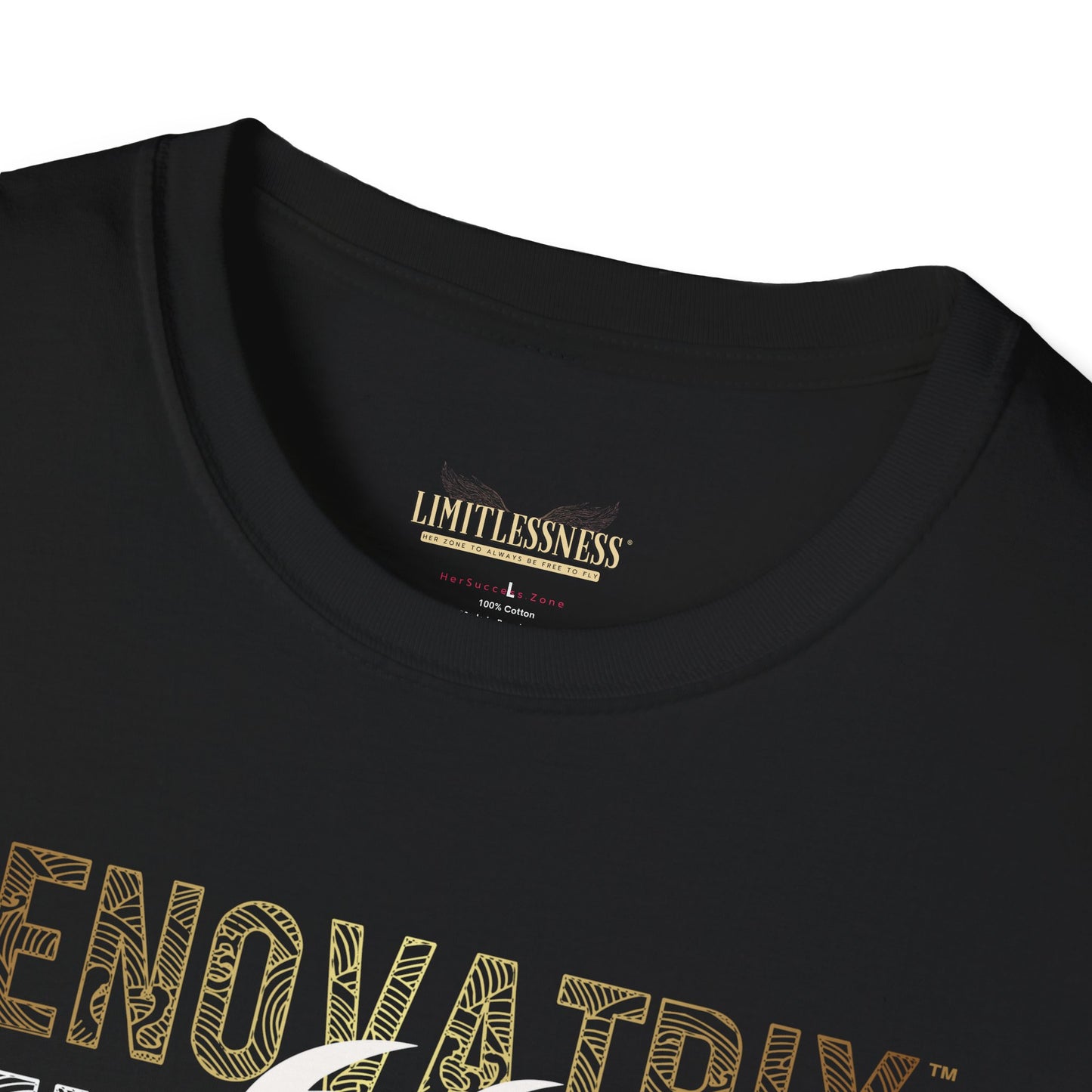 RENOVATRIX™ HIS WAY BACK TO WHOLENESS TSHIRT White Lion on Front