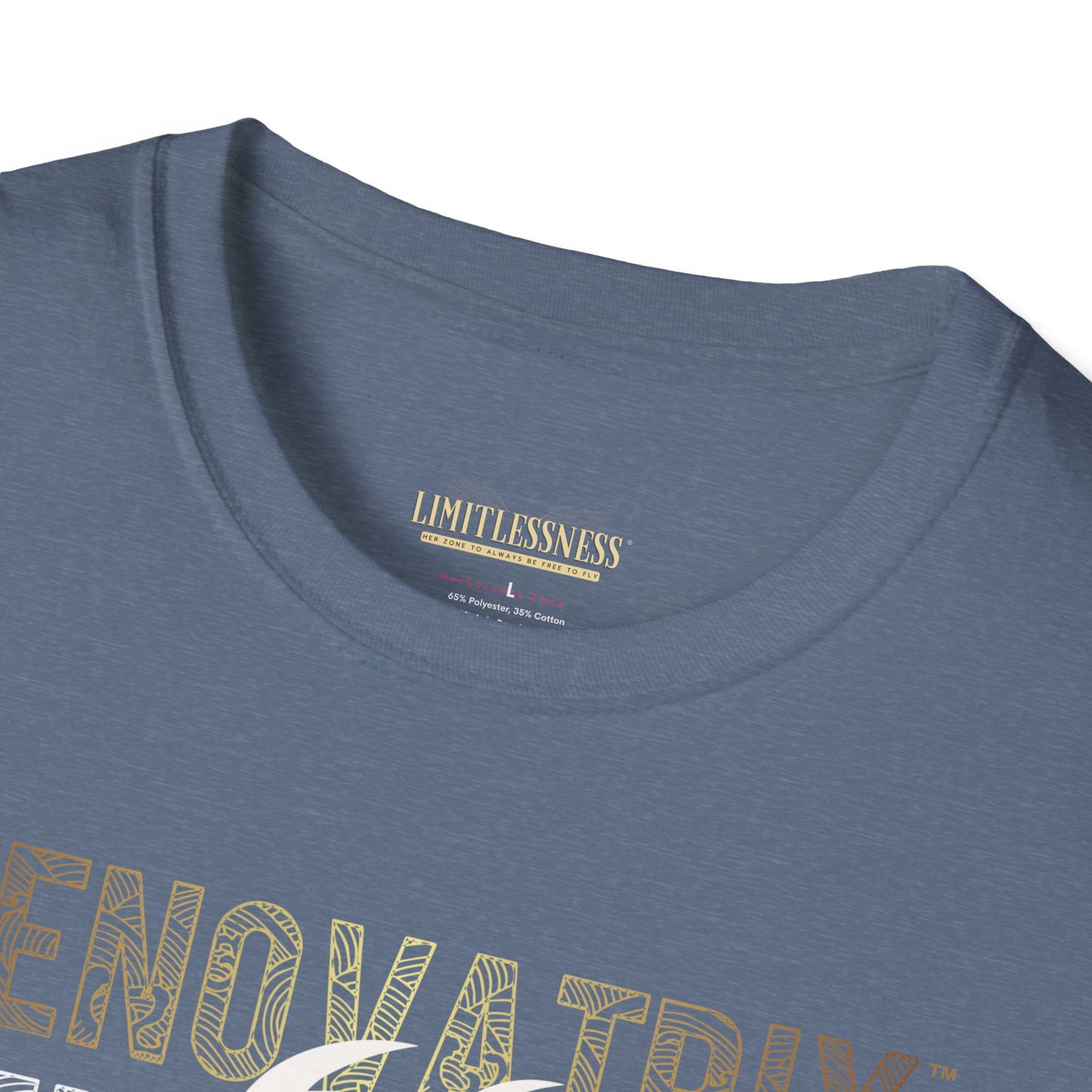 RENOVATRIX™ HIS WAY BACK TO WHOLENESS TSHIRT White Lion on Front