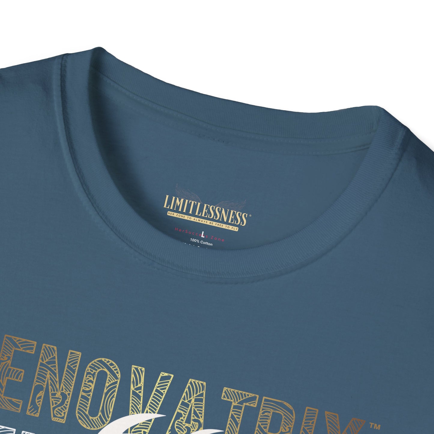 RENOVATRIX™ HIS WAY BACK TO WHOLENESS TSHIRT White Lion on Front