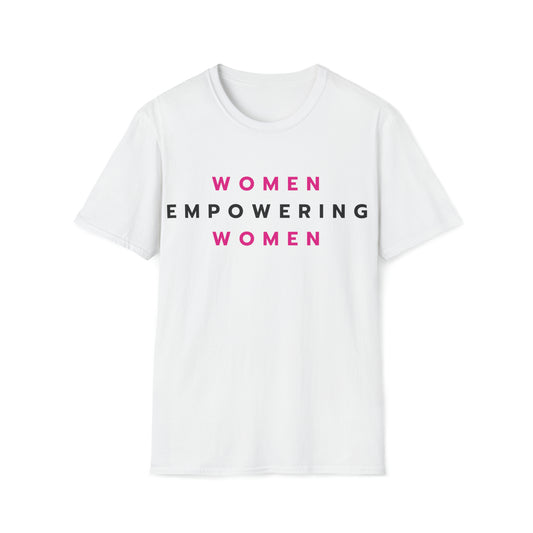 WOMEN EMPOWERING WOMEN' Printed Relaxed, Soft T-Shirt