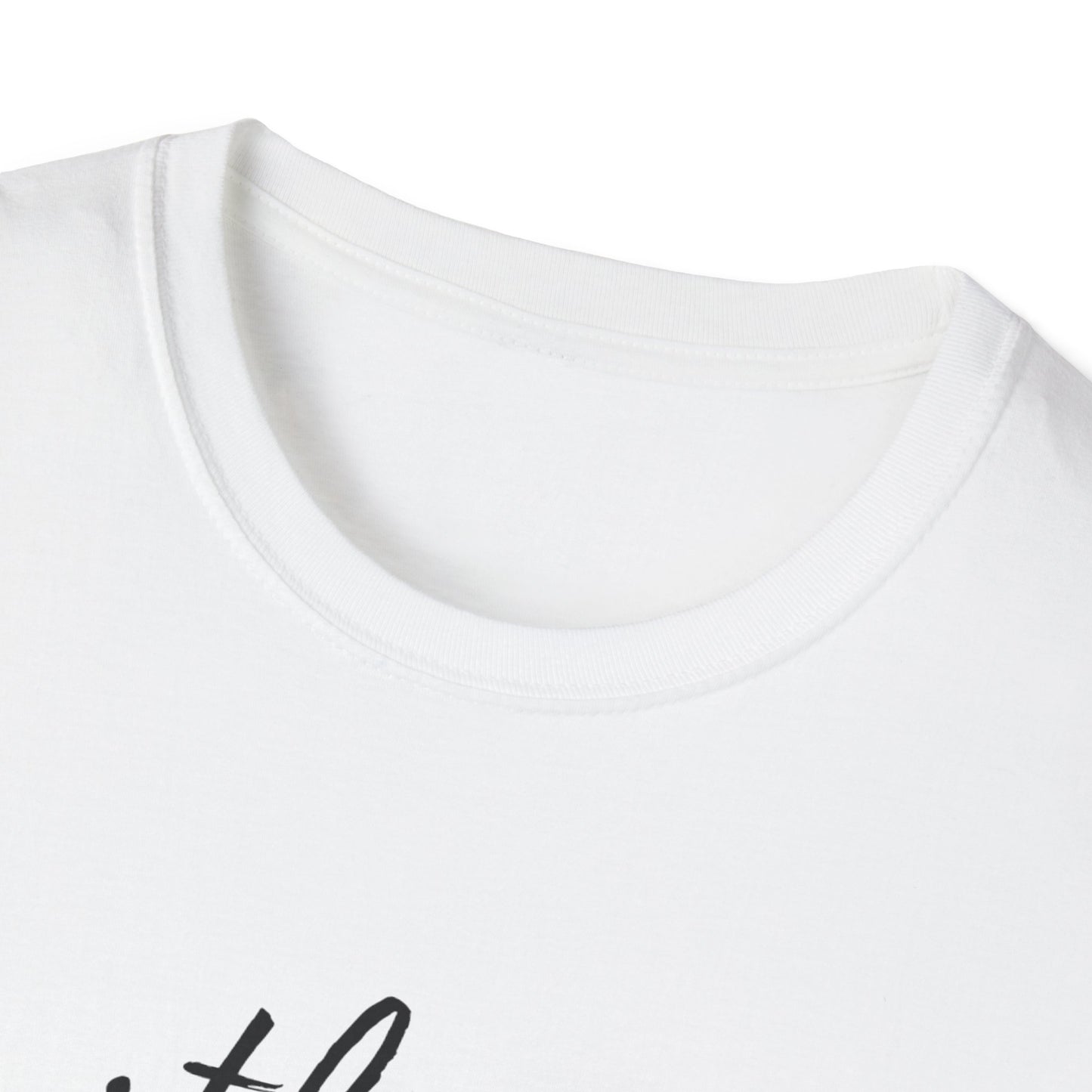 LIMITLESSNESS With CREATRIX® White Printed Soft T-Shirt