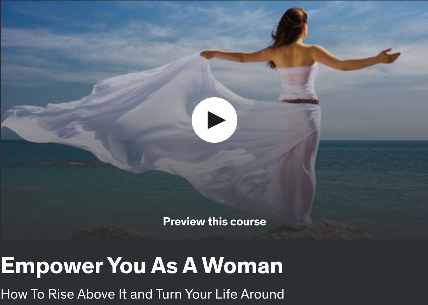 LEAD YOUR SELF to Live An Empowered Life, 100% Online Course