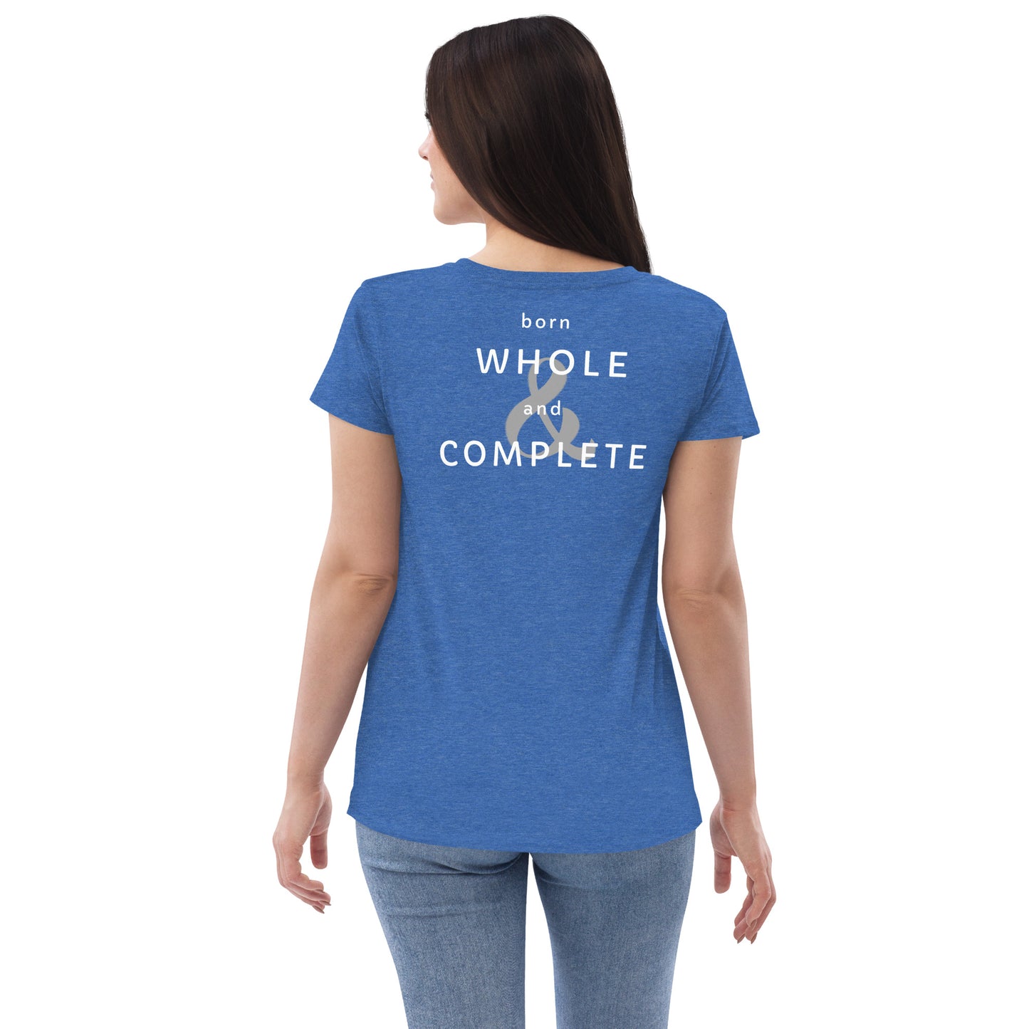 Women’s recycled v-neck t-shirt