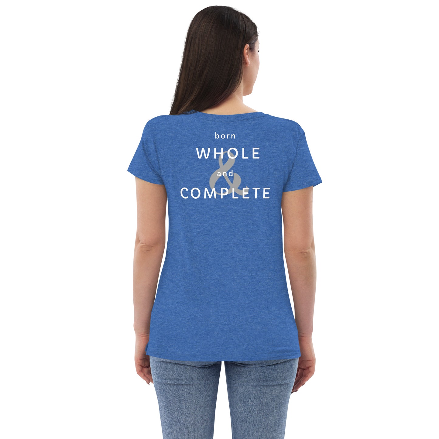 Women’s recycled v-neck t-shirt