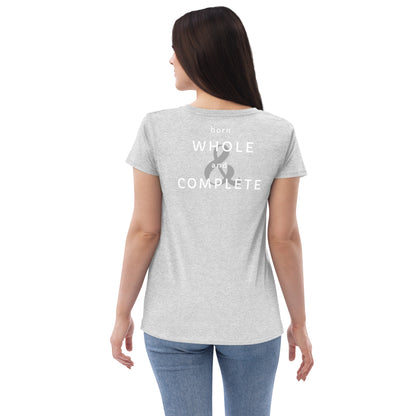 Women’s recycled v-neck t-shirt