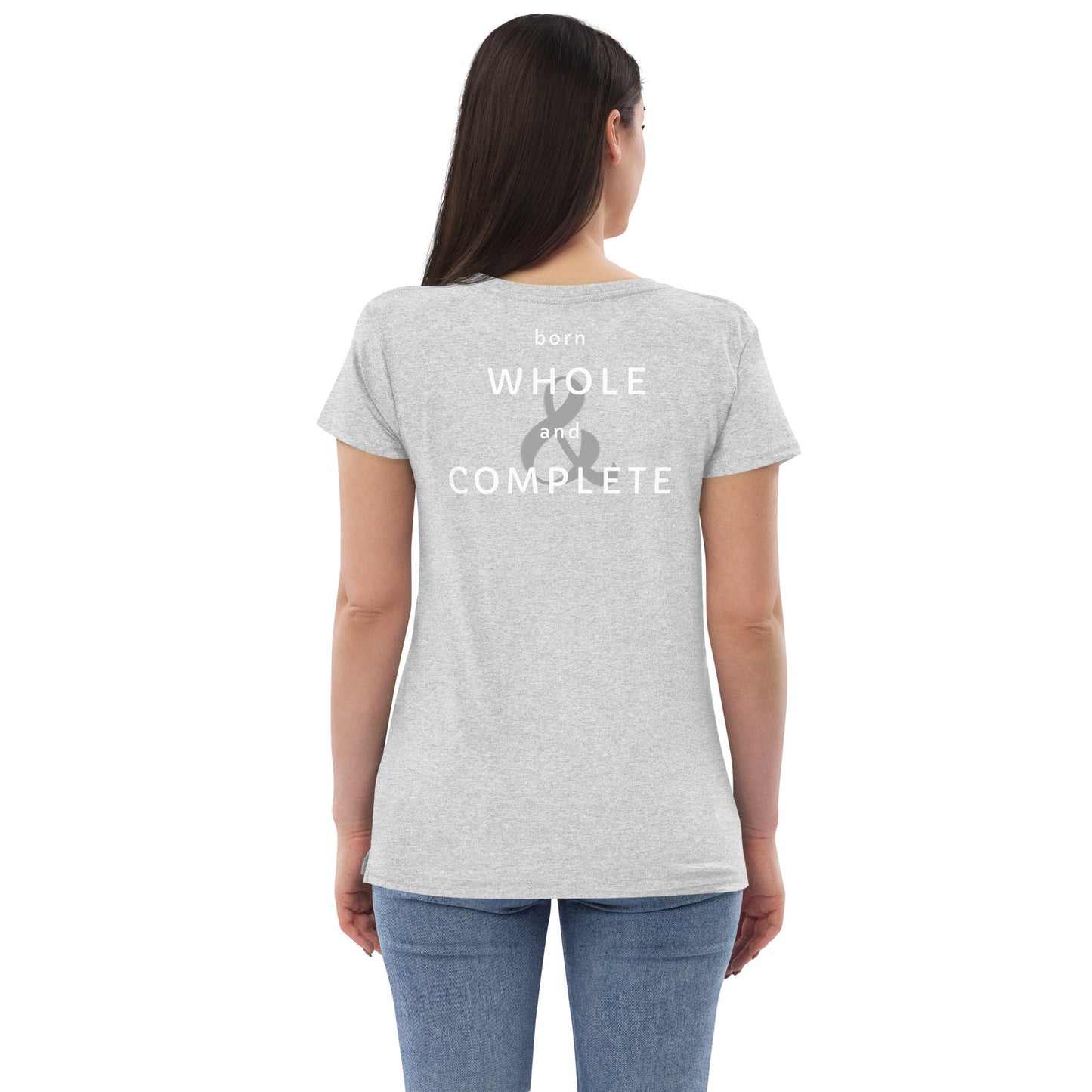 Women’s recycled v-neck t-shirt